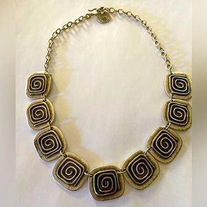 Silver necklace, adjustable length